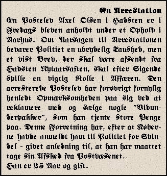 Aarhus St. 24.01.1911