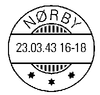 Toke Nørby. Danish Postmarks