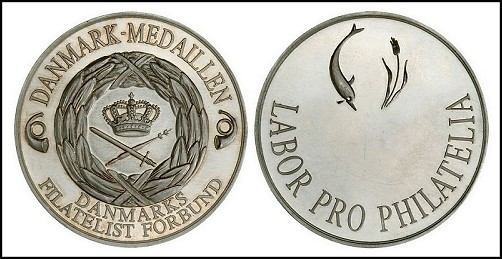 Danmark-Medaillen - Danmarks Filatelist Forbund