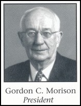 Gordon C. Morison - president
